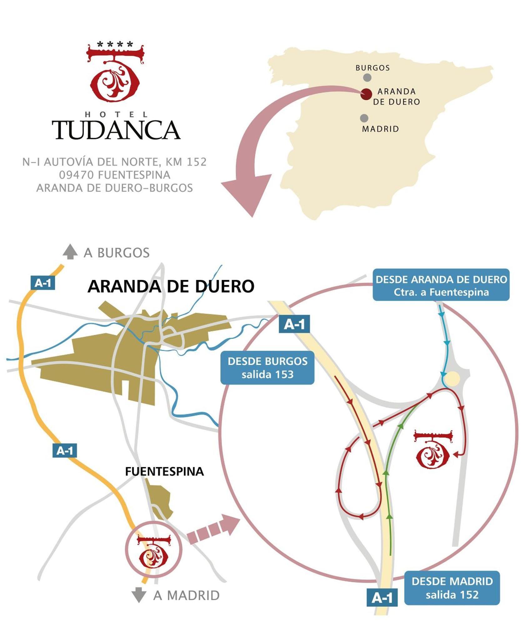 Hotel Tudanca-Aranda II Fuentespina Екстер'єр фото